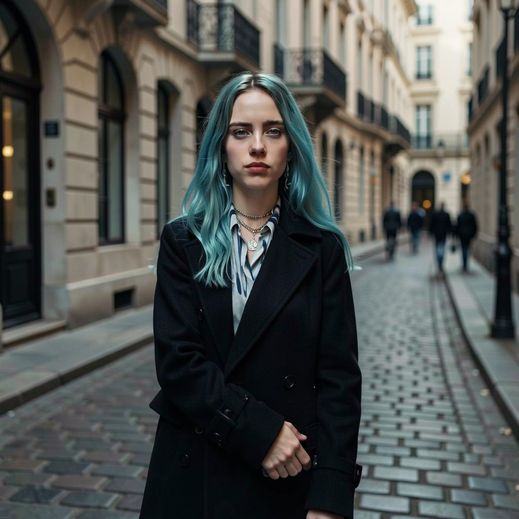 FaceArt European Street portrait style