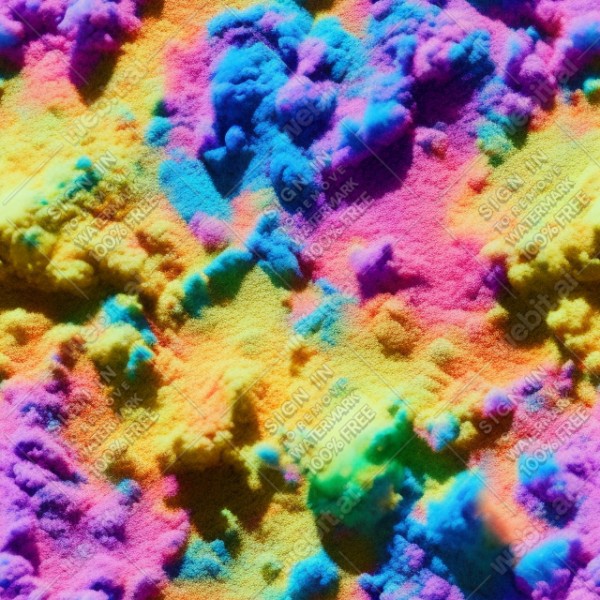 Colorized powder explosion texture, trending on artstation, base color, albedo, detailed, 4k