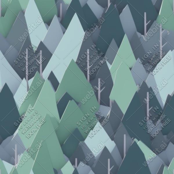 Aesthetic forest low poly texture, trending on artstation, base color, albedo, detailed, 4k