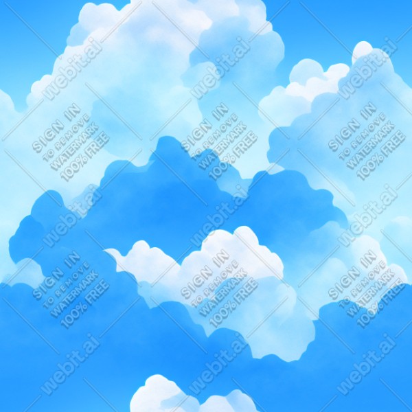 Blue sky texture, trending on artstation, base color, albedo, detailed, 4k