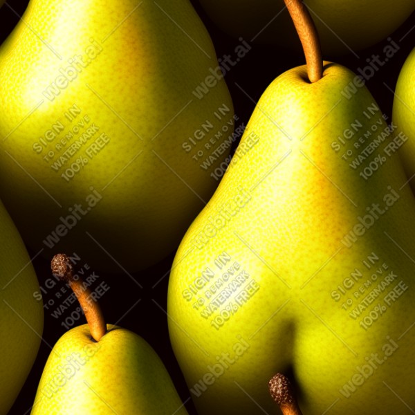 Pear illustration texture, trending on artstation, base color, albedo, detailed, 4k