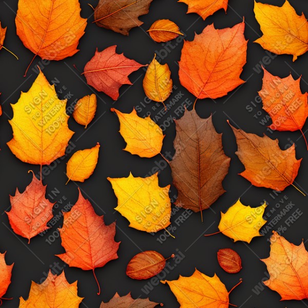 Autumn leaves texture, trending on artstation, base color, albedo, detailed, 4k