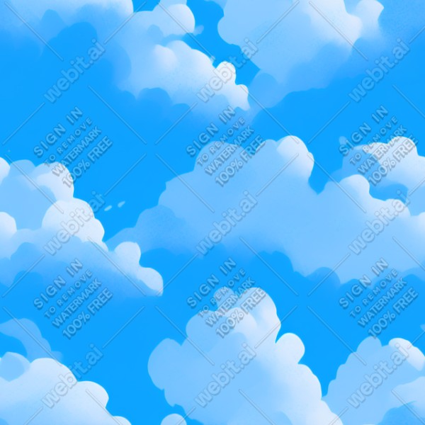 Blue sky texture, trending on artstation, base color, albedo, detailed, 4k