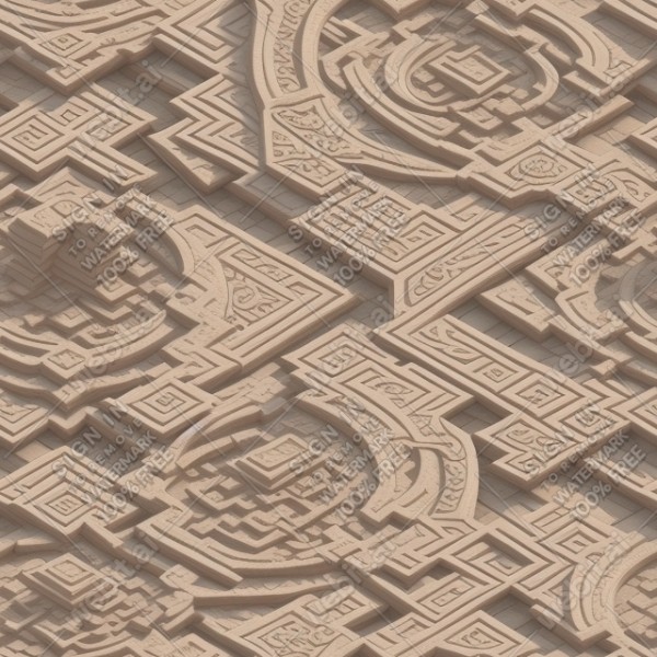 Ornate temple floor flat texture, trending on artstation, base color, albedo, detailed, 4k
