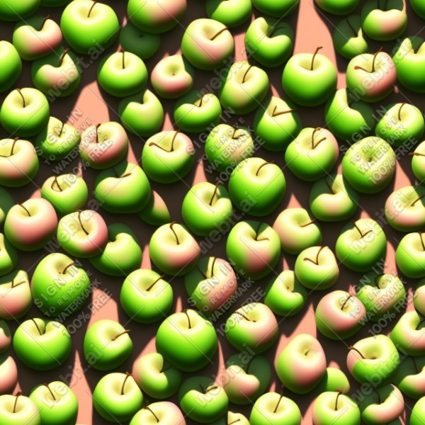 Apple illustration wall texture, trending on artstation, base color, albedo, detailed, 4k