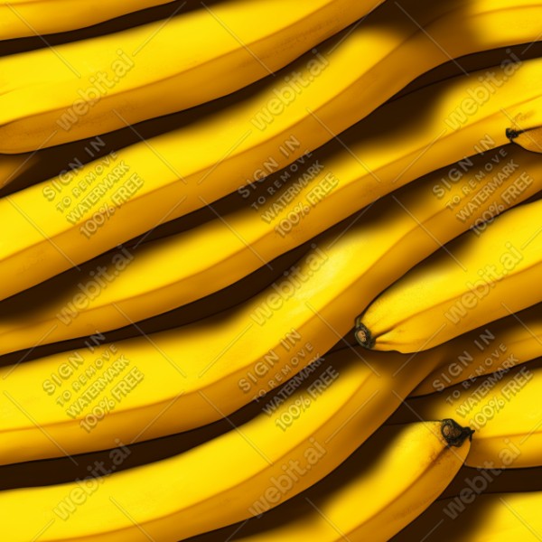 Banana illustration wall texture, trending on artstation, base color, albedo, detailed, 4k