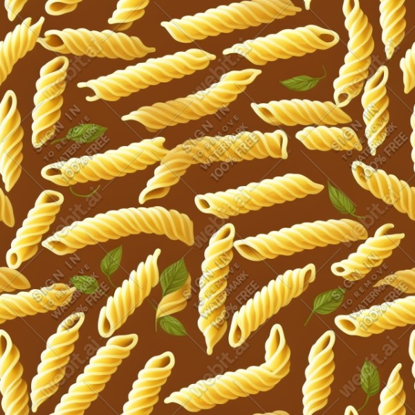 Pasta illustration design plain texture, trending on artstation, base color, albedo, detailed, 4k