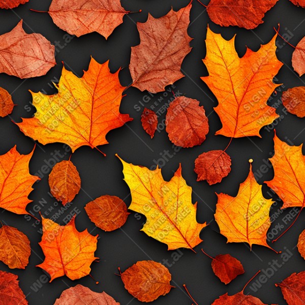 Autumn leaves texture, trending on artstation, base color, albedo, detailed, 4k