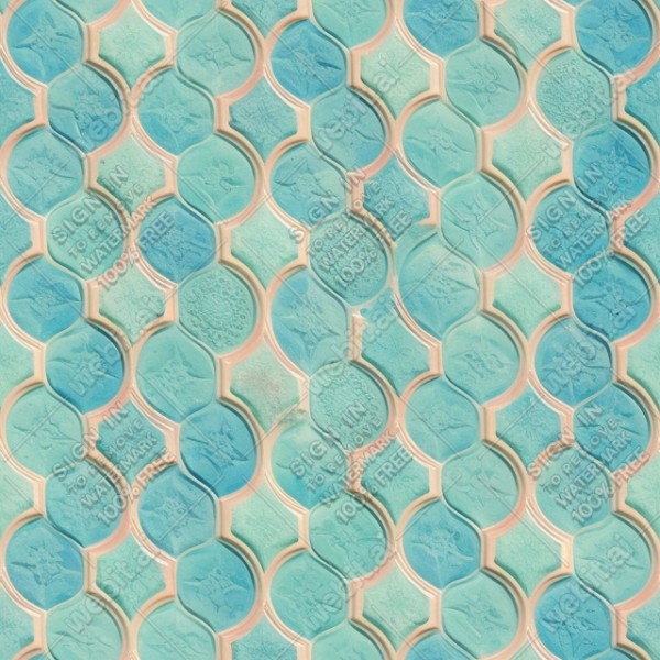 Majolica tiles texture, trending on artstation, base color, albedo, detailed, 4k