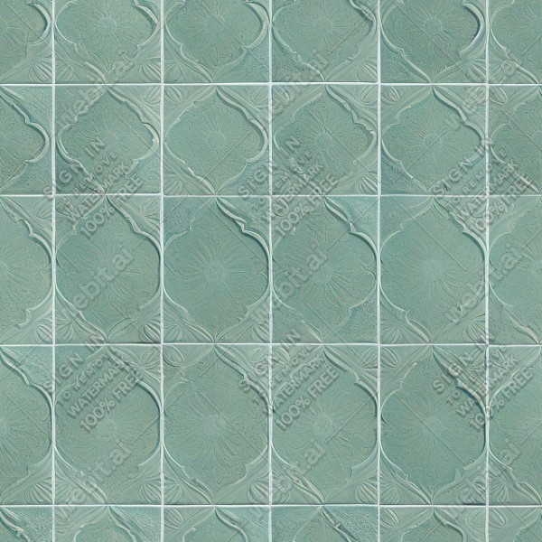 Majolica tiles texture, trending on artstation, base color, albedo, detailed, 4k