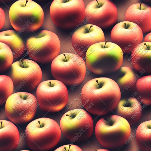 Apple illustration wall texture, trending on artstation, base color, albedo, detailed, 4k