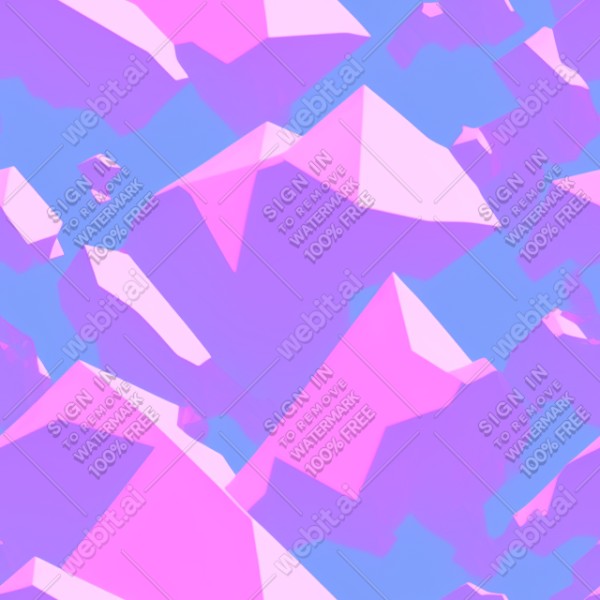 Aesthetic vaporwave low poly texture, trending on artstation, base color, albedo, detailed, 4k