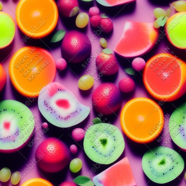 Pastel fruits, trending on artstation, base color, albedo, detailed, 4k