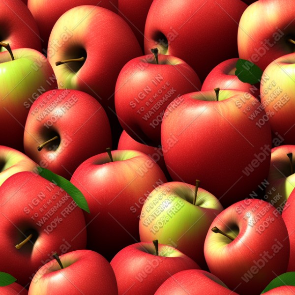Apple illustration wall texture, trending on artstation, base color, albedo, detailed, 4k