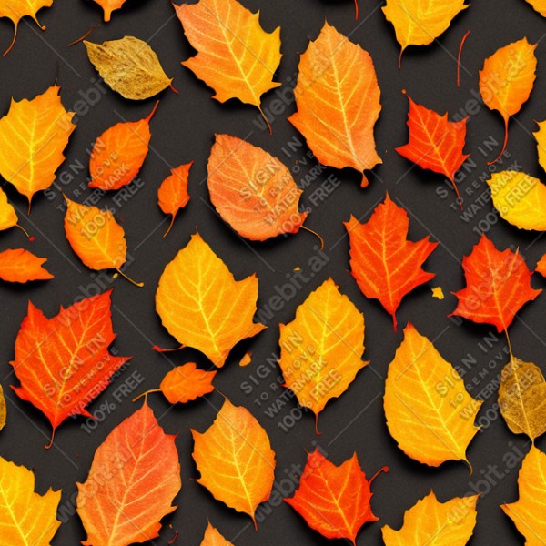 Autumn leaves texture, trending on artstation, base color, albedo, detailed, 4k