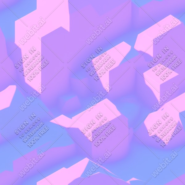 Aesthetic vaporwave low poly texture, trending on artstation, base color, albedo, detailed, 4k