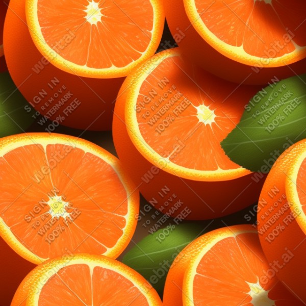 Orange fruit illustration texture, trending on artstation, base color, albedo, detailed, 4k