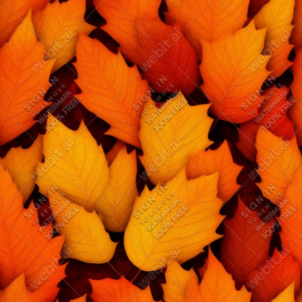 Autumn leaves texture, trending on artstation, base color, albedo, detailed, 4k