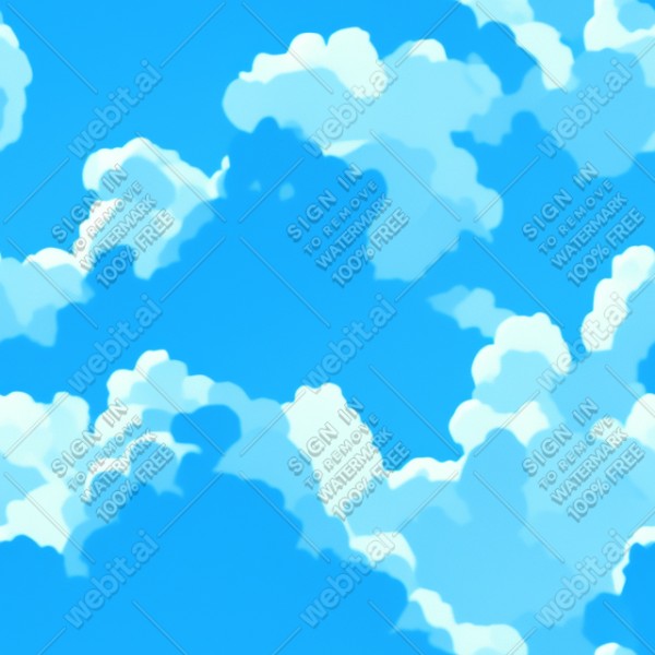 Blue sky texture, trending on artstation, base color, albedo, detailed, 4k