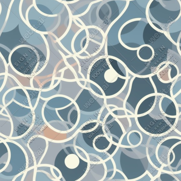 Penrose circles flat graphics texture, trending on artstation, base color, albedo, detailed, 4k
