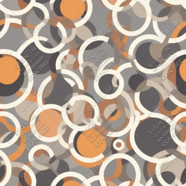 Penrose circles flat graphics texture, trending on artstation, base color, albedo, detailed, 4k