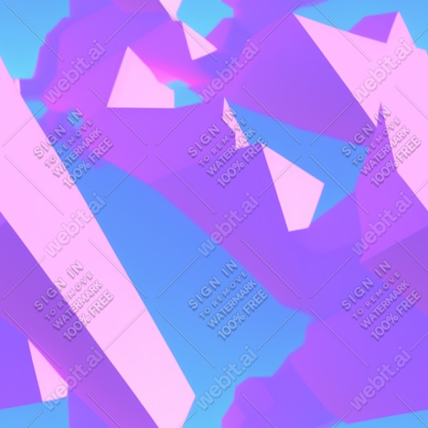 Aesthetic vaporwave low poly texture, trending on artstation, base color, albedo, detailed, 4k