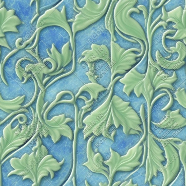 Majolica tile texture, trending on artstation, base color, albedo, detailed, 4k
