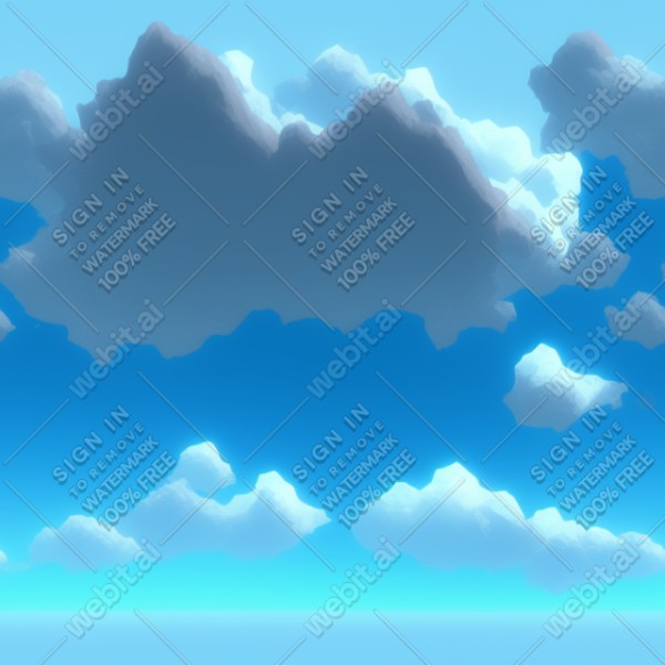 Blue sky texture, trending on artstation, base color, albedo, detailed, 4k