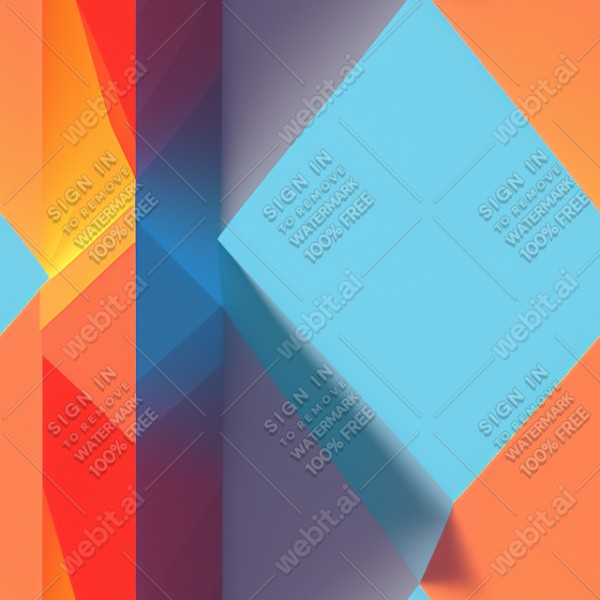 Symmetrical gradient low poly texture, trending on artstation, base color, albedo, detailed, 4k