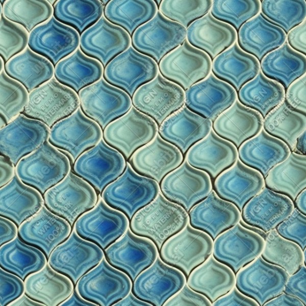 Majolica tiles texture, trending on artstation, base color, albedo, detailed, 4k