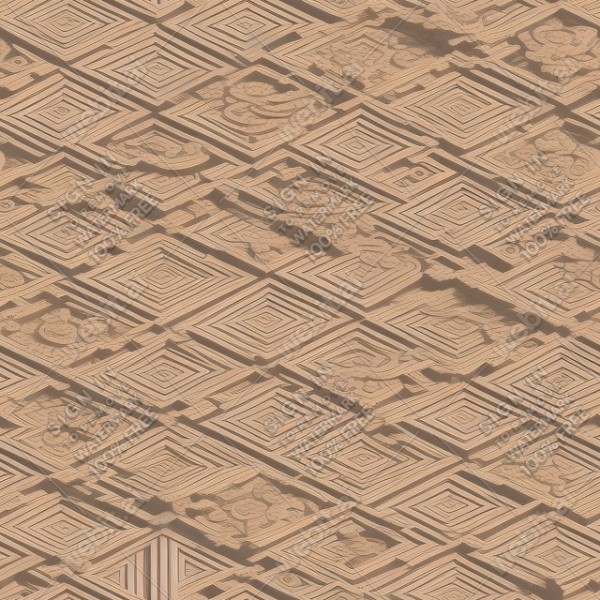 Ornate temple floor flat texture, trending on artstation, base color, albedo, detailed, 4k