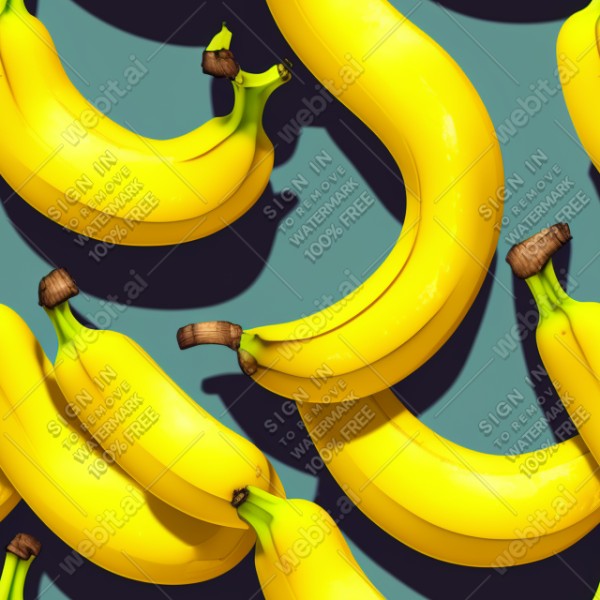 Banana illustration texture, trending on artstation, base color, albedo, detailed, 4k