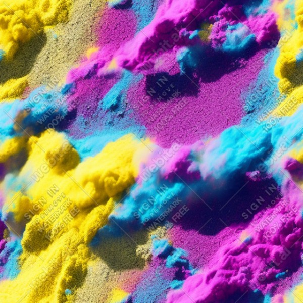 Colorized powder explosion texture, trending on artstation, base color, albedo, detailed, 4k