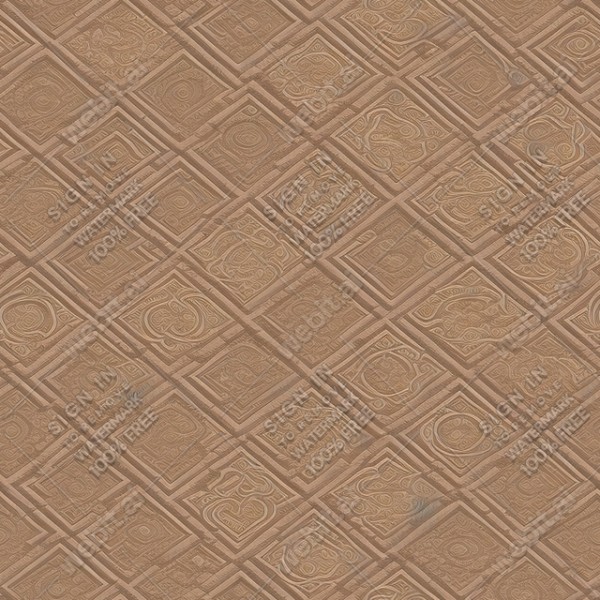 Ornate temple floor flat texture, trending on artstation, base color, albedo, detailed, 4k