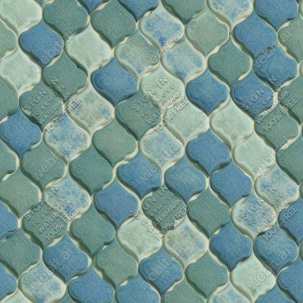 Majolica tiles texture, trending on artstation, base color, albedo, detailed, 4k