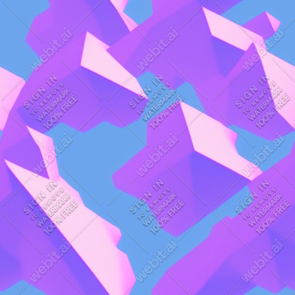 Aesthetic vaporwave low poly texture, trending on artstation, base color, albedo, detailed, 4k