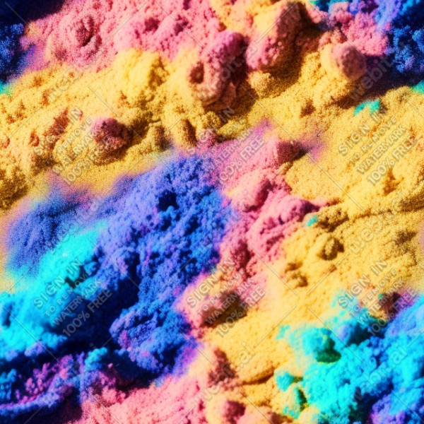 Colorized powder explosion texture, trending on artstation, base color, albedo, detailed, 4k
