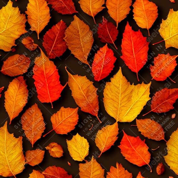 Autumn leaves texture, trending on artstation, base color, albedo, detailed, 4k