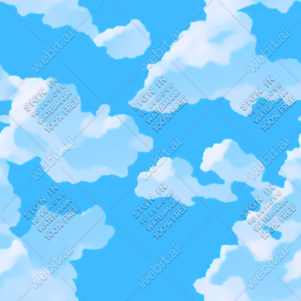 Blue sky texture, trending on artstation, base color, albedo, detailed, 4k