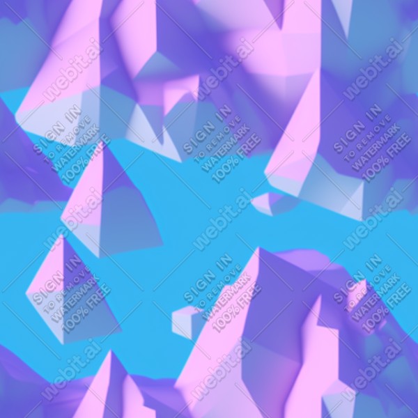 Aesthetic vaporwave low poly texture, trending on artstation, base color, albedo, detailed, 4k