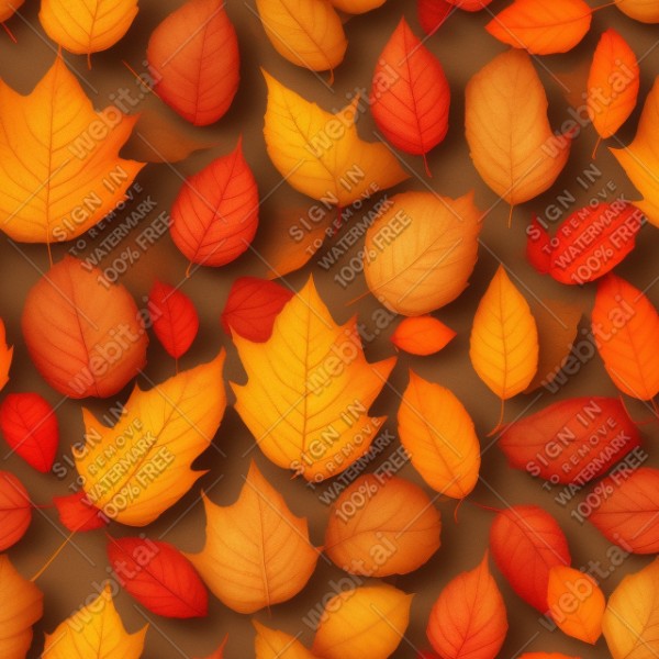 Autumn leaves texture, trending on artstation, base color, albedo, detailed, 4k