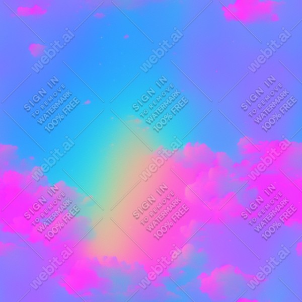 Aesthetic vaporwave psychedelic rainbow night city texture, trending on artstation, base color, albedo, detailed, 4k