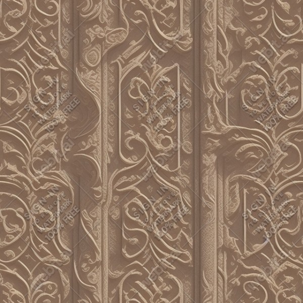 Ornate temple floor flat texture, trending on artstation, base color, albedo, detailed, 4k