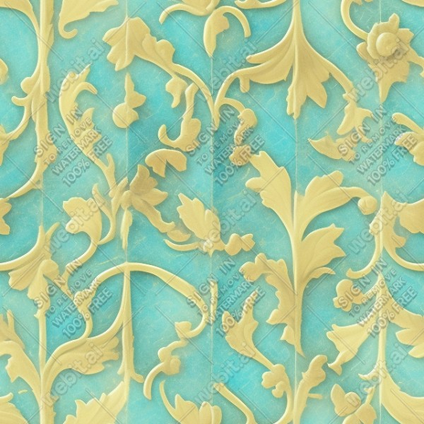Majolica tiles texture, trending on artstation, base color, albedo, detailed, 4k