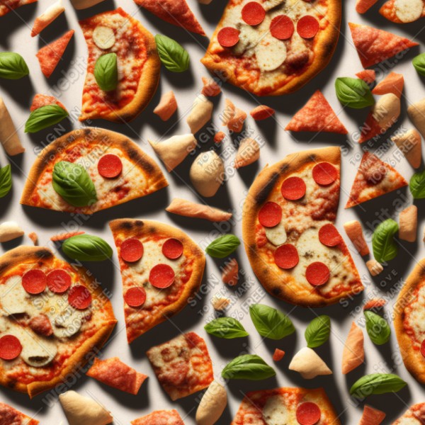 Pizza wall texture, trending on artstation, base color, albedo, detailed, 4k