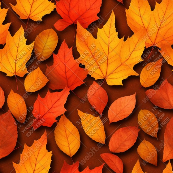 Autumn leaves texture, trending on artstation, base color, albedo, detailed, 4k