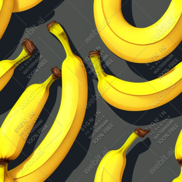Banana illustration texture, trending on artstation, base color, albedo, detailed, 4k