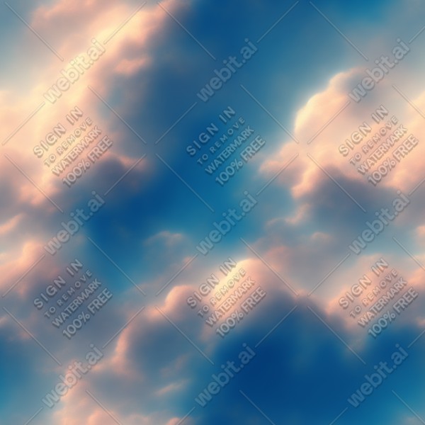 Heaven sky texture, trending on artstation, base color, albedo, detailed, 4k