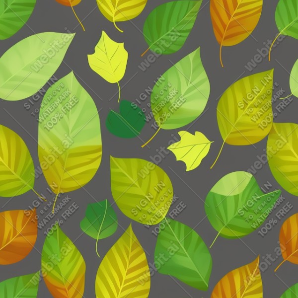 Leaves flat illustration, trending on artstation, base color, albedo, detailed, 4k