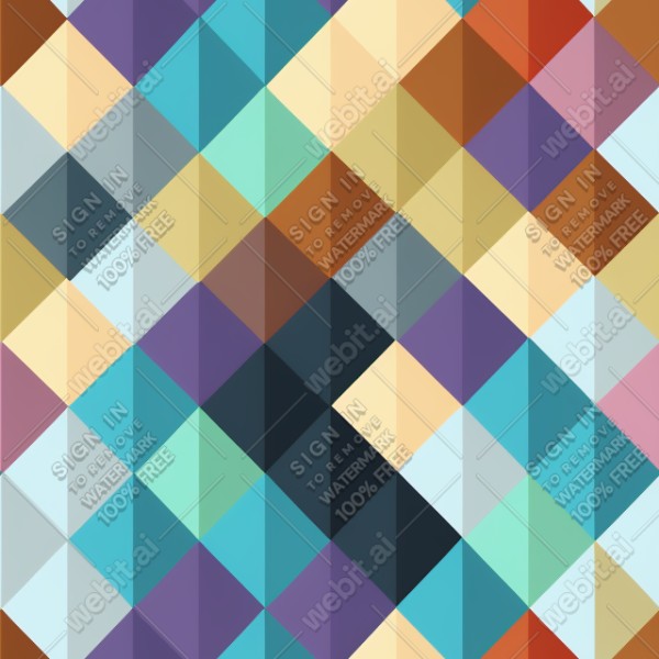 Penrose squares flat graphics texture, trending on artstation, base color, albedo, detailed, 4k